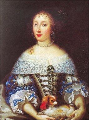 Pierre Mignard Portrait of Henriette of England Spain oil painting art